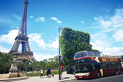 法國電動觀光巴士充電項目